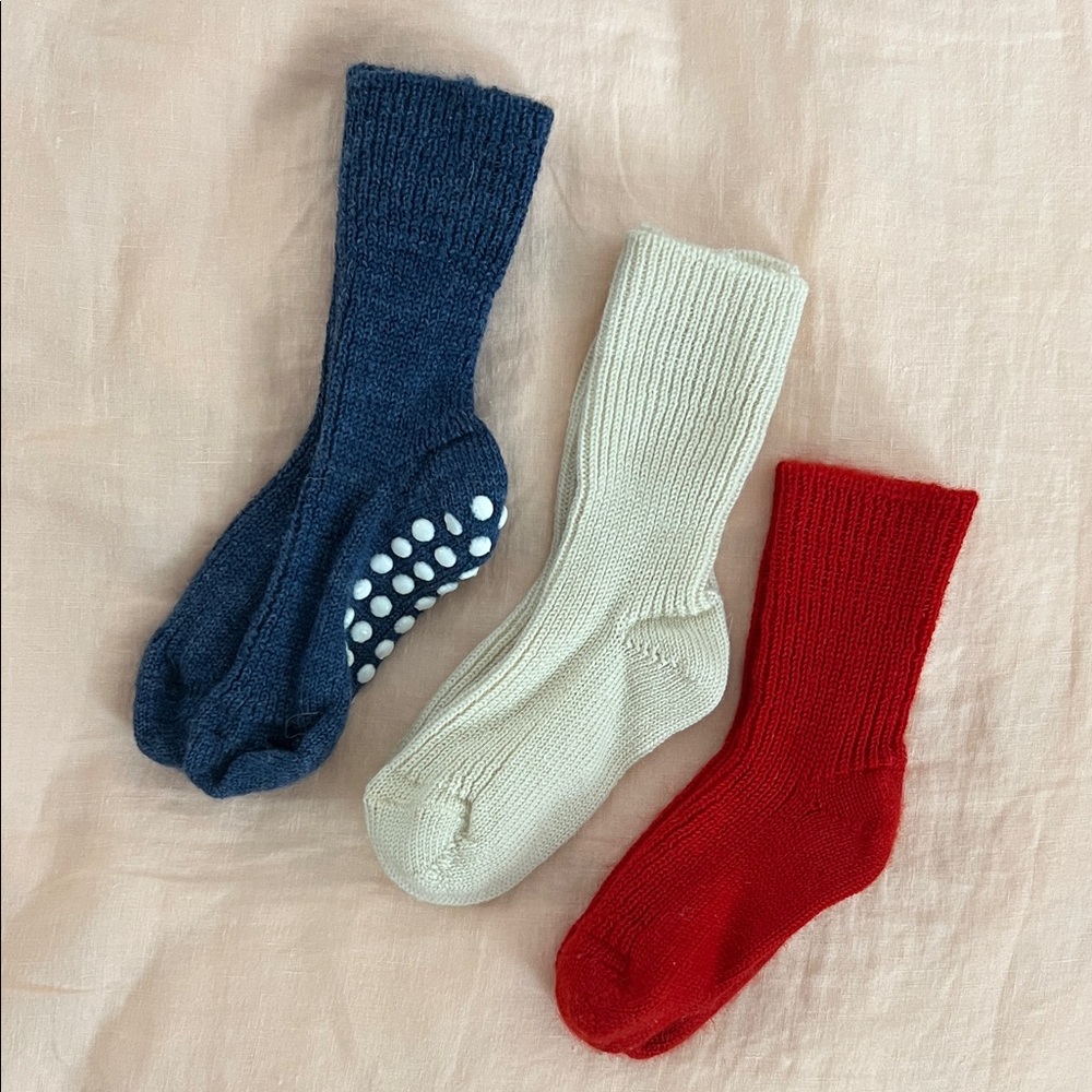 Toddler 3Y merino wool sock bundle